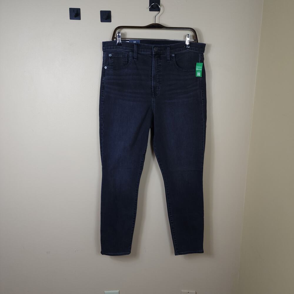 GAP Sky High Rise True Skinny Jeans with Washwell Size 16S